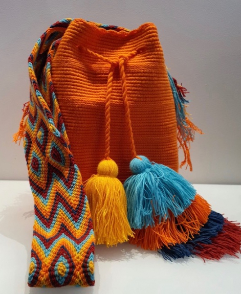 MOCHILA WAYUU NARANJA