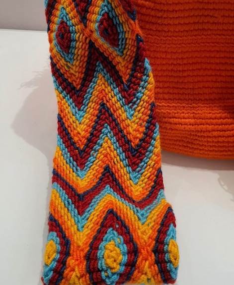 MOCHILA WAYUU NARANJA