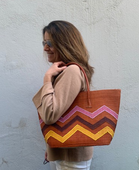 BOLSO AFRO ZIG ZAG