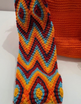 MOCHILA WAYUU NARANJA